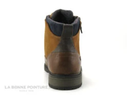 Mustang 4140-506-307 Cognac - Bottillon Homme Avec Lacet Et Zip -Chaussures De Mode cd24607c73b9e66c561f35ea11d5d5ef a041501 177108