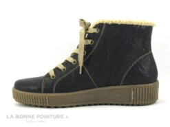 Remonte R7980-01 Noir Marron Beige - Basket Montante Femme -Chaussures De Mode cd24607c73b9e66c561f35ea11d5d5ef a108601 175314