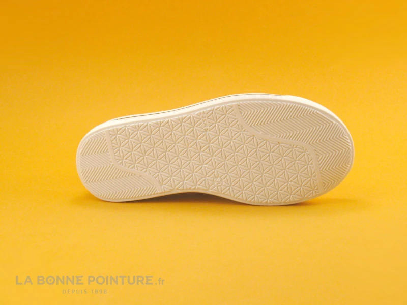 Bopy SAVA Blanc - Or Metal - Basket Mode Fille 7 Bopy SAVA Blanc - Or Metal - Basket Mode Fille – Image 7