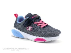 Champion WAVE G PS - Bleu Marine - Argent - Rose - Basket LED Fille -Chaussures De Mode cd24607c73b9e66c561f35ea11d5d5ef img 0022.jpg 171558