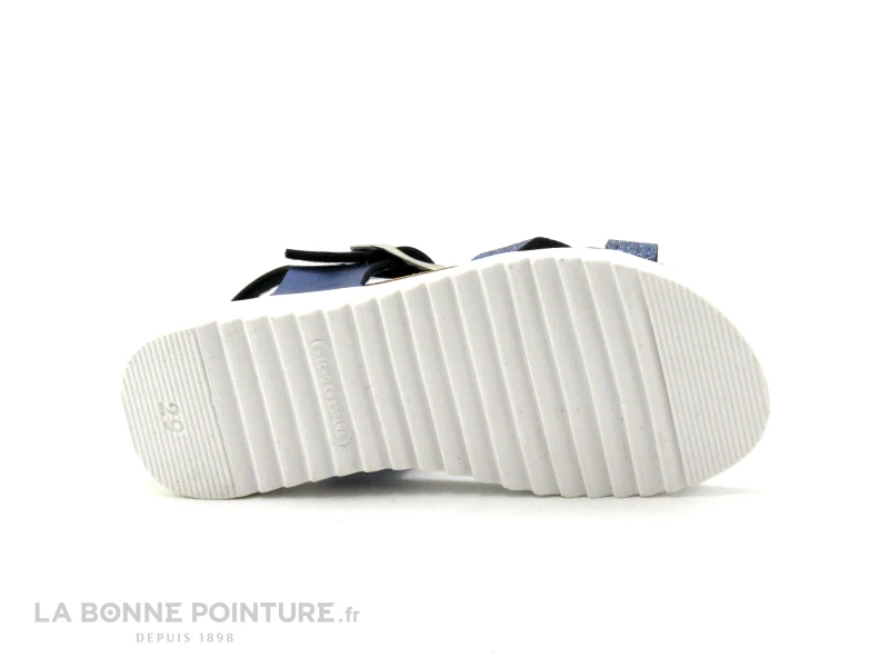 Autenti 6811912 Bleu Metal - Sandale Fille Bride Salome 6 Autenti 6811912 Bleu Metal - Sandale Fille Bride Salome – Image 6