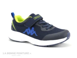Kappa Logo Glinoh 331D61W Bleu Marine - Basket Avec Elastique Et Scratch -Chaussures De Mode cd24607c73b9e66c561f35ea11d5d5ef img 0140.jpg 171731