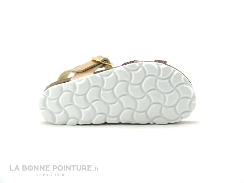 Autenti 689180 Rose Metal - Sandale Fille Avec Paillettes 4 Autenti 689180 Rose Metal - Sandale Fille Avec Paillettes – Image 4