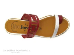 Jordana 3466 Rouge Argent - Tong Femme Avec Passe Orteil -Chaussures De Mode cd24607c73b9e66c561f35ea11d5d5ef img 0185.jpg 160223