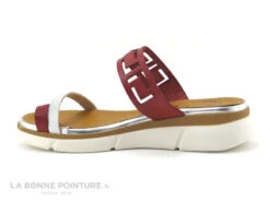 Jordana 3466 Rouge Argent - Tong Femme Avec Passe Orteil -Chaussures De Mode cd24607c73b9e66c561f35ea11d5d5ef img 0188.jpg 160226
