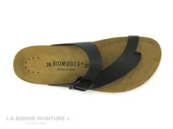 Biomodex 1900 Noir - Tong Noire Femme Avec Passe-orteil -Chaussures De Mode cd24607c73b9e66c561f35ea11d5d5ef img 0268.jpg 160365