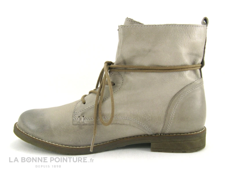 Com Un Point Adbalca Beige Boots Lacet WH-042H07 3 Com Un Point Adbalca Beige Boots Lacet WH-042H07 – Image 3
