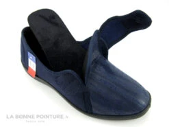 Fargeot UNAVY Marine - Chausson Confort Femme Avec Bride -Chaussures De Mode cd24607c73b9e66c561f35ea11d5d5ef img 0452.jpg 160546