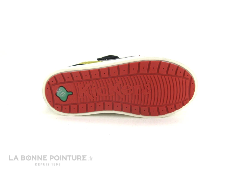 Kickers Zigzaguer Noir Jaune 349585-30 81 7 Kickers Zigzaguer Noir Jaune 349585-30 81 – Image 7