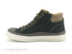 Bopy VELVET Vert - Basket Montante GARCON Cuir Vert -Chaussures De Mode cd24607c73b9e66c561f35ea11d5d5ef img 0722.jpg 172420