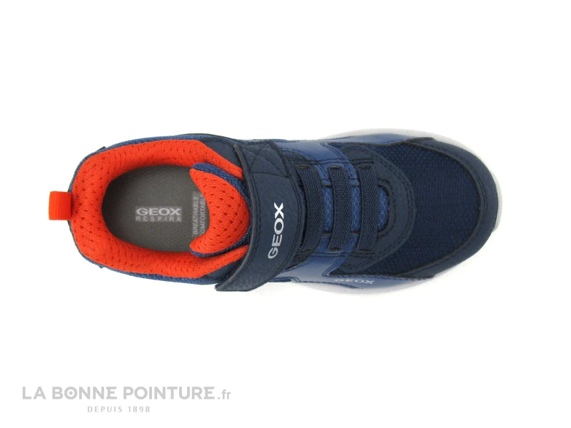 Geox SVETH Navy Red - J166PA - Basket GARCON Elastique Et Scratch 6 Geox SVETH Navy Red - J166PA - Basket GARCON Elastique Et Scratch – Image 6
