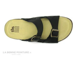 TBS EMILANO Noir - Mule Homme Cuir Noir - 2 Brides Reglables -Chaussures De Mode cd24607c73b9e66c561f35ea11d5d5ef img 0778.jpg 160928