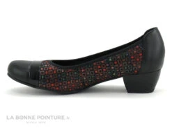 Inéa RIO Noir Multi Rouge - Escarpin Souple Petit Talon -Chaussures De Mode cd24607c73b9e66c561f35ea11d5d5ef img 0793.jpg 172501