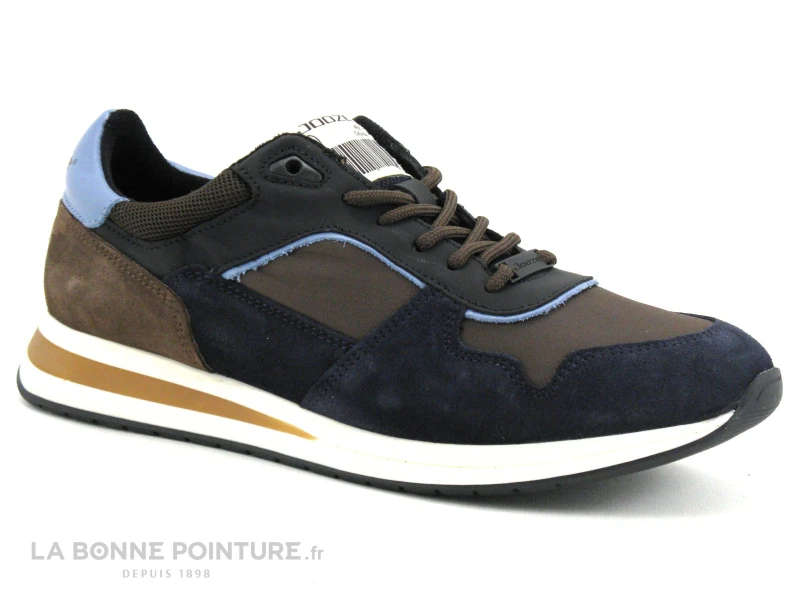Jooze J5530 X143 - Marine - Marron - Bleu Ciel - Sneakers Homme 1 Jooze J5530 X143 - Marine - Marron - Bleu Ciel - Sneakers Homme
