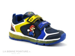 Geox SUPER-MARIO J1644A Android - Royal Yellow - Basket Basse Led -Chaussures De Mode cd24607c73b9e66c561f35ea11d5d5ef img 13112 161617