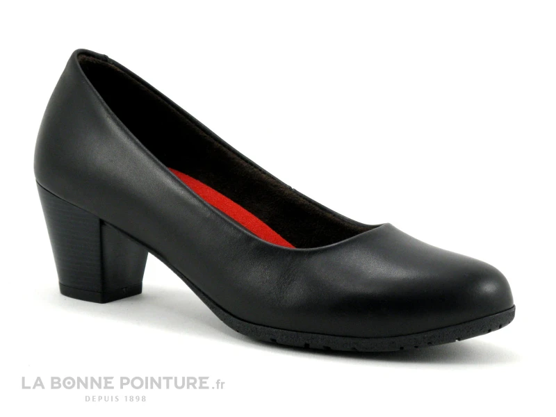 Carla Tortosa 75275 Noir - Escarpin Souple - Talon Moyen 1 Carla Tortosa 75275 Noir - Escarpin Souple - Talon Moyen