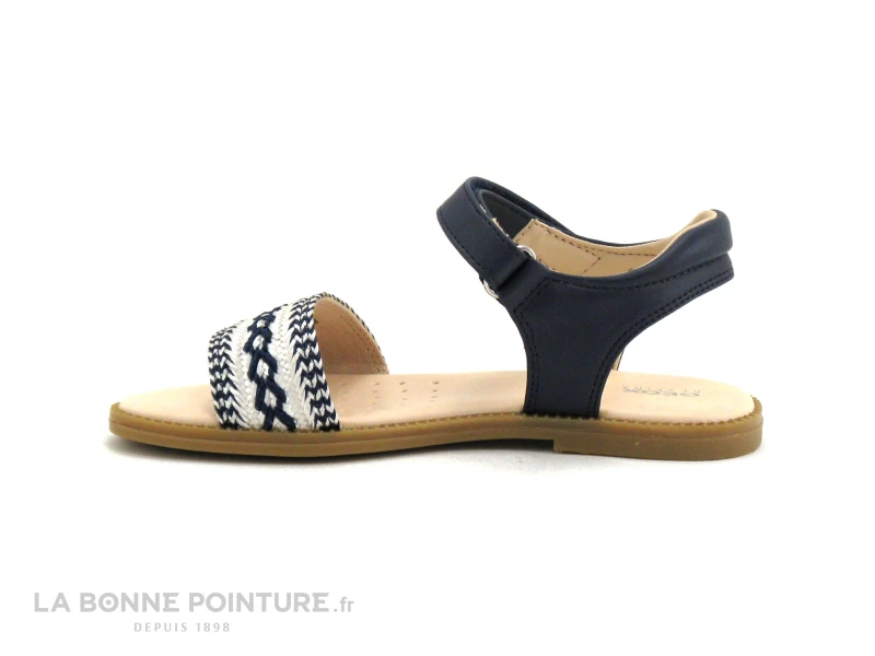 Geox KARLY J9235G - Navy - Sandale Fille Bleu Marine 3 Geox KARLY J9235G - Navy - Sandale Fille Bleu Marine – Image 3