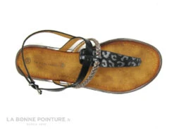 The Divine Factory FJ3974 Noir - Tresse Argent - Tong Fermee -Chaussures De Mode cd24607c73b9e66c561f35ea11d5d5ef img 1518.jpg 148443