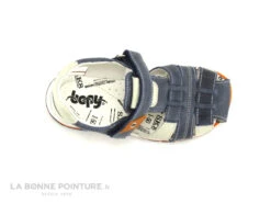 Bopy EPAUL Bleu Marine - Orange - Nu-pieds GARCON -Chaussures De Mode cd24607c73b9e66c561f35ea11d5d5ef img 1573.jpg 119242