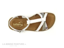 Bellamy TAG Blanc Argent - 474001 - Sandale Fille -Chaussures De Mode cd24607c73b9e66c561f35ea11d5d5ef img 1649.jpg 148101