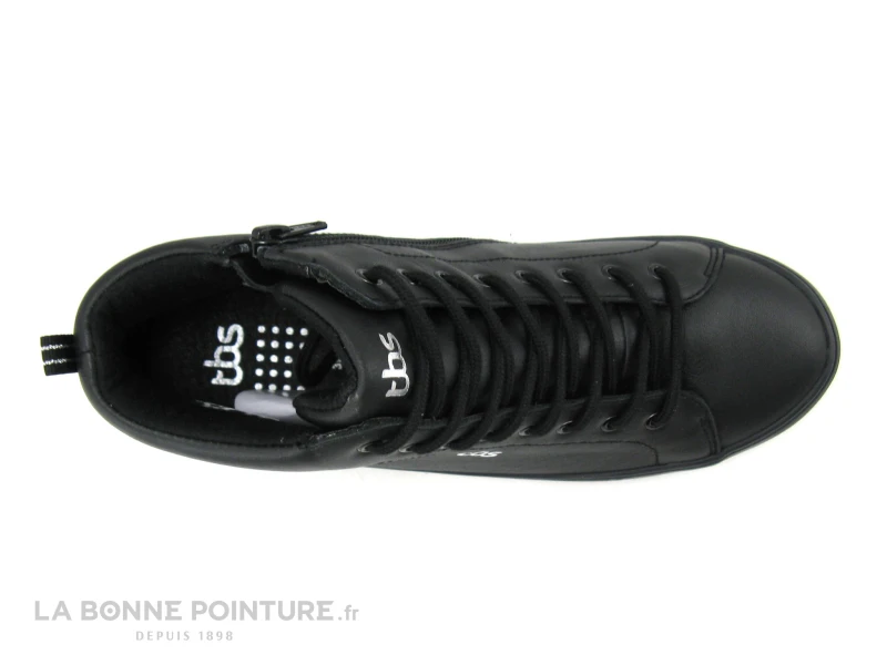 TBS TORNADE A7004 - Noir - Chaussure Montante Femme Avec Lacet 6 TBS TORNADE A7004 - Noir - Chaussure Montante Femme Avec Lacet – Image 6
