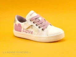 Geox SP GISLI J024NB Blanc Rose Love - Basket Fille -Chaussures De Mode cd24607c73b9e66c561f35ea11d5d5ef img 1762.jpg 144714