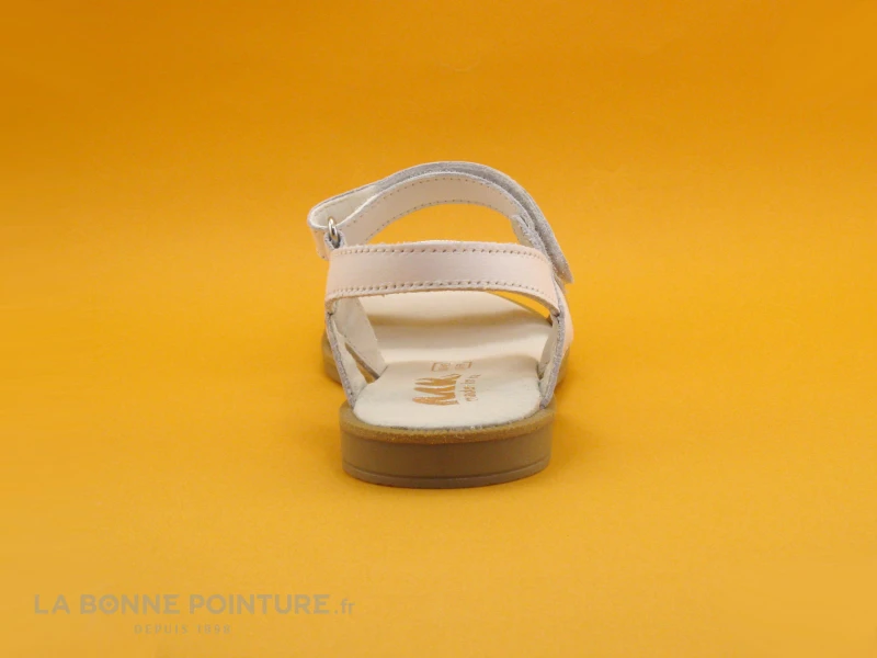 MKids METUS Blanc Argent Multicolore - Nu-pieds Fille 4 MKids METUS Blanc Argent Multicolore - Nu-pieds Fille – Image 4