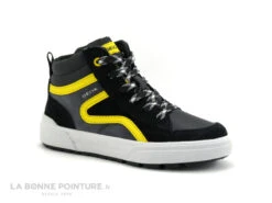 Geox WEEMBLE J26HAB - Black Yellow - Sneakers Montante GARCON -Chaussures De Mode cd24607c73b9e66c561f35ea11d5d5ef img 1902.jpg 173943