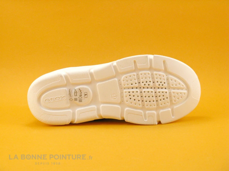 Geox ARIL J16DLB Silver - Basket Fille Gris Argent 7 Geox ARIL J16DLB Silver - Basket Fille Gris Argent – Image 7