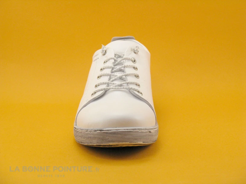 Andrea Conti 0347891 - Basket Femme En Cuir Blanc 2 Andrea Conti 0347891 - Basket Femme En Cuir Blanc – Image 2