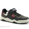 Geox PERTH J167RB Chocolate Red - Sneakers Marron GARCON