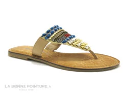 Chaussures De Mode 8 Tamaris 1-27100-28 Beige Comb - Entre-doigts