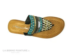 Tamaris 1-27100-28 Black Comb - Tong Noire Perles -Chaussures De Mode cd24607c73b9e66c561f35ea11d5d5ef img 2070.jpg 101861