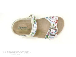 Autenti 8500 Blanc - Fleuri Multicolore - Sandale Fille -Chaussures De Mode cd24607c73b9e66c561f35ea11d5d5ef img 2082.jpg 148891