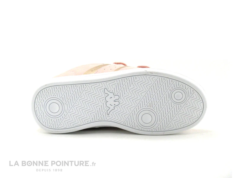Kappa LOGO ALPHA - Pink Metallic 311CFW - Basket Fille Rose - Velcros 5 Kappa LOGO ALPHA - Pink Metallic 311CFW - Basket Fille Rose - Velcros – Image 5