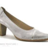 Geo Reino ALVATE Nickel Taupe - Escarpoin Bout Pointu