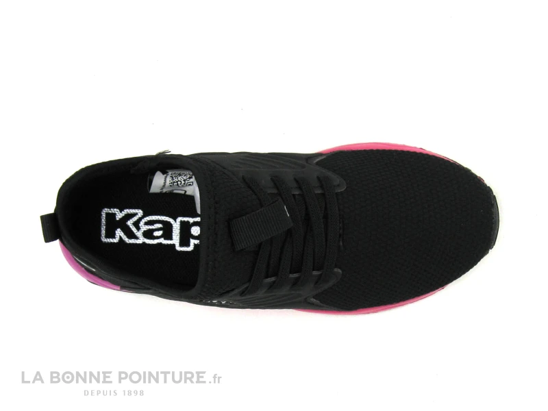 Kappa SAN PUERTO 36153ZW - Noir - Rose - Sneakers Fille 6 Kappa SAN PUERTO 36153ZW - Noir - Rose - Sneakers Fille – Image 6