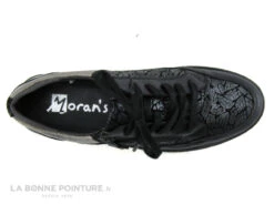 Morans KARTE Noir Argent - Basket Basse Femme En Cuir Avec Zip -Chaussures De Mode cd24607c73b9e66c561f35ea11d5d5ef img 2447.jpg 174516