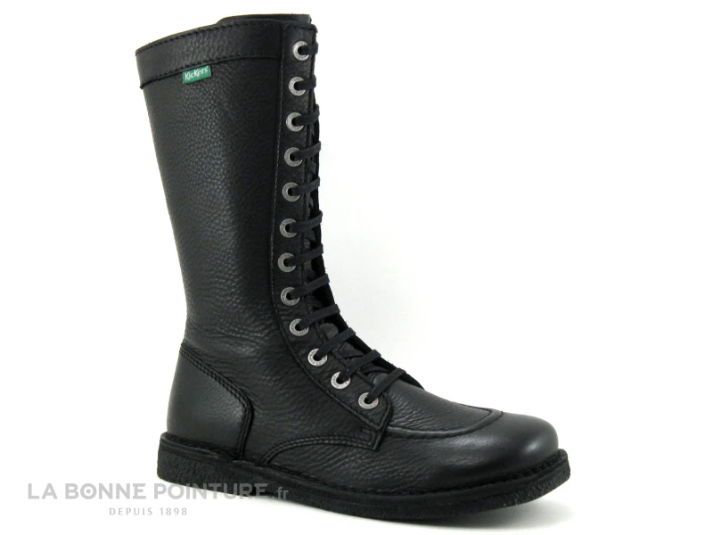 Kickers MEETKIKNEW 444316-50 Noir - Bottine Lacet 1 Kickers MEETKIKNEW 444316-50 Noir - Bottine Lacet