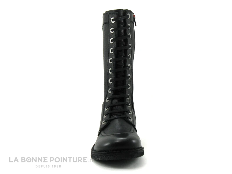 Kickers MEETKIKNEW 444316-50 Noir - Bottine Lacet 2 Kickers MEETKIKNEW 444316-50 Noir - Bottine Lacet – Image 2