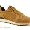 Skechers OG 85 PORTHOLE Wheat - Basket Femme Marron Camel