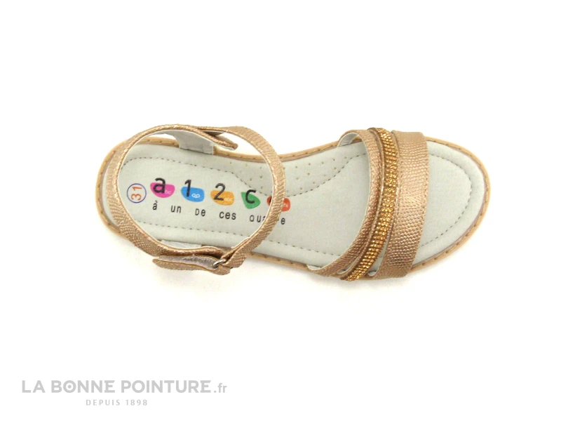 A12C4 VELINA - Rose Nude - Sandale Fille 3 A12C4 VELINA - Rose Nude - Sandale Fille – Image 3