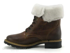 Hooper HUBLI Cognac - Revers Fourrure - Boots Femme Interieur Chaud -Chaussures De Mode cd24607c73b9e66c561f35ea11d5d5ef img 3488.jpg 175756