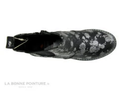 Dockers 45PN209-610110 Noir - Fleurs - Bottine Elastique Et Zip -Chaussures De Mode cd24607c73b9e66c561f35ea11d5d5ef img 3626.jpg 175949