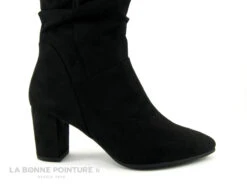 Marco Tozzi 2-25519-27 - Velours Noir Fronce - Botte Talon Haut -Chaussures De Mode cd24607c73b9e66c561f35ea11d5d5ef img 3634.jpg 164347