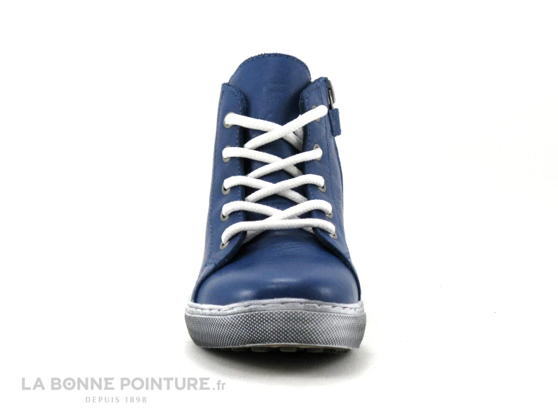 Andrea Conti 201700274 Jean - Basket Montante Enfant Cuir Bleu 2 Andrea Conti 201700274 Jean - Basket Montante Enfant Cuir Bleu – Image 2