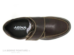 Arima OSVALD Coffee - Chaussure Homme Cuir Marron - Bride Velcro 12 Arima OSVALD Coffee - Chaussure Homme Cuir Marron - Bride Velcro -Chaussures De Mode cd24607c73b9e66c561f35ea11d5d5ef img 3719.jpg 164470
