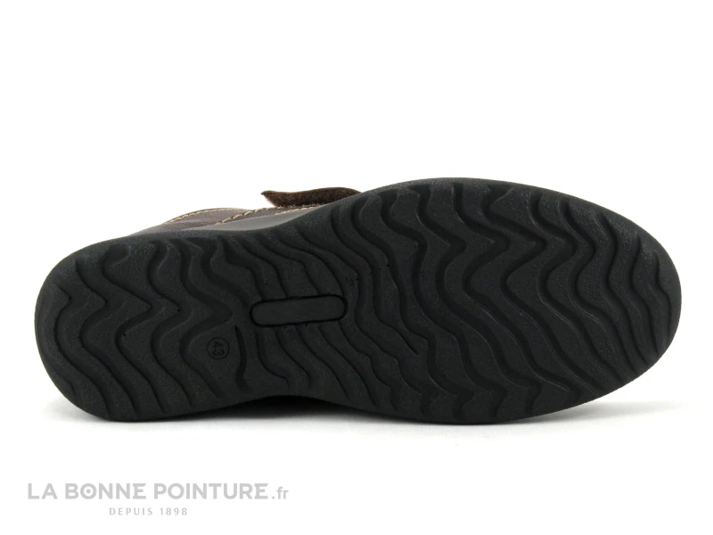 Arima OSVALD Coffee - Chaussure Homme Cuir Marron - Bride Velcro 7 Arima OSVALD Coffee - Chaussure Homme Cuir Marron - Bride Velcro – Image 7