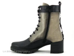 Hispanitas Bolero CH1211860 - Noir Gris Bronze - Bottine Lacet Talon Large -Chaussures De Mode cd24607c73b9e66c561f35ea11d5d5ef img 3734.jpg 164452