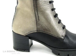 Hispanitas Bolero CH1211860 - Noir Gris Bronze - Bottine Lacet Talon Large -Chaussures De Mode cd24607c73b9e66c561f35ea11d5d5ef img 3738.jpg 164456